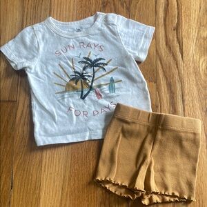 Little Co. Girls Short Set